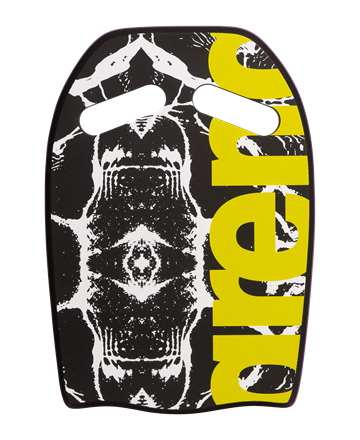 Arena - Printed Kickboard Plum-Artic Lime 